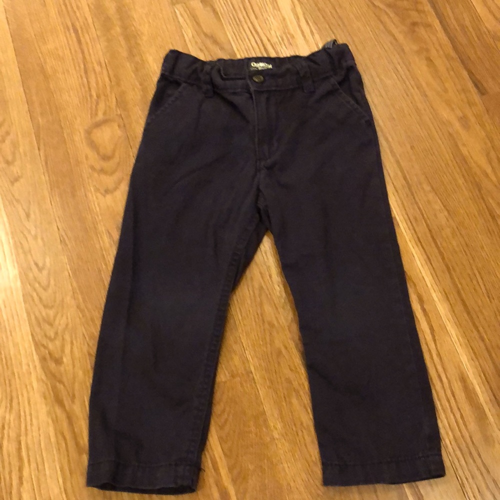 Oshkosh navy boy pants 4T - Picture 3 of 6